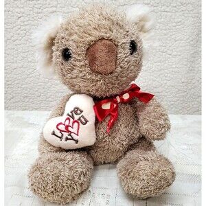 Dan Dee i love you Heart Koala Bear 10" Sitting 2017 Plush Animal kids children